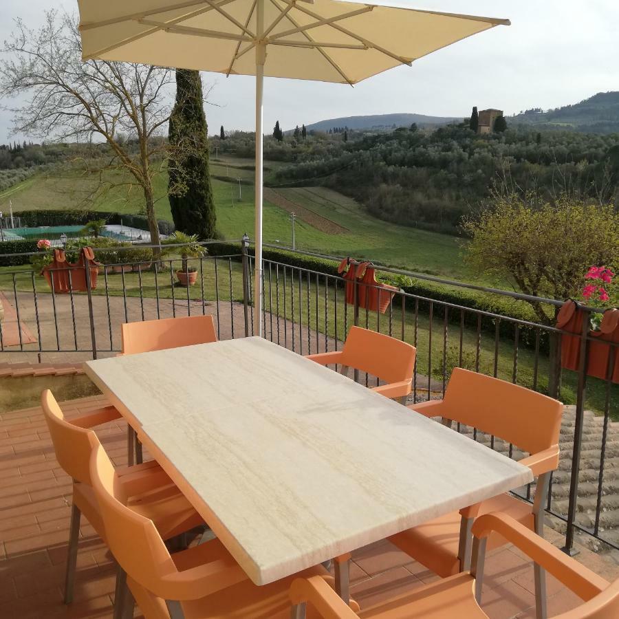 Agriturismo Le Rote Villa San Gimignano Bagian luar foto